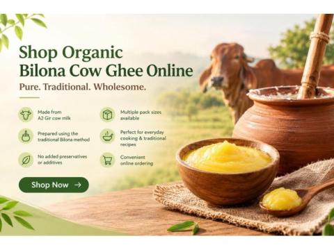 Shop Organic Bilona Cow Ghee Online