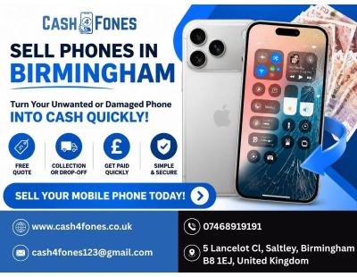 Sell Phones in Birmingham for Instant Cash Today