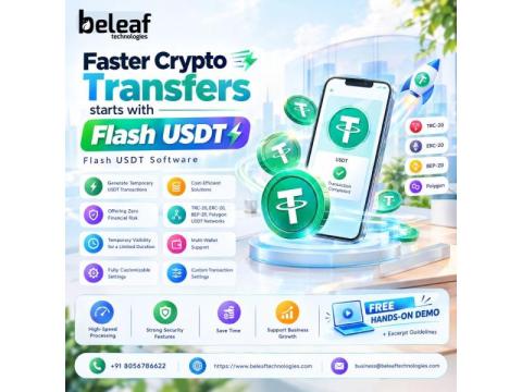 Faster Crypto Transfers starts with Flash USDT
