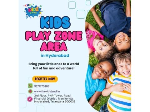 Kids Play Zone Area in Hyderabad | The Kidz Land Financial District