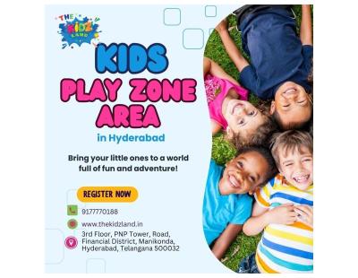 Kids Play Zone Area in Hyderabad | The Kidz Land Financial District
