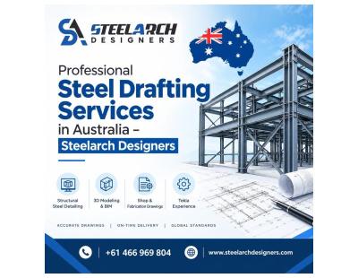 Professional Steel Drafting Services in Australia – Steelarch Designers