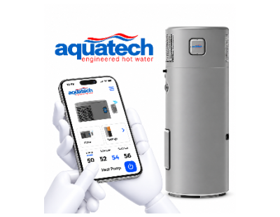 Aquatech Fusion X8 320L Heat Pump Hot Water System