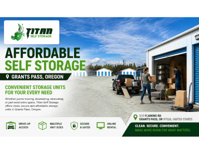 Affordable Storage Units in Grants Pass for Easy Storage
