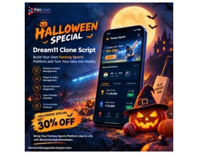 Halloween Special: Get 30% OFF Dream11 Clone Script