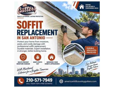 Soffit Replacement in San Antonio