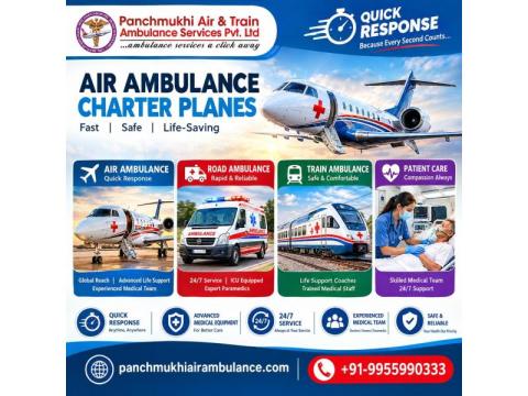 Panchmukhi Air Ambulance from Hyderabad- a companion for your convenience