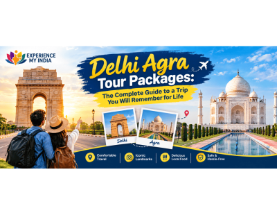 Delhi Agra Tour Packages – Book Taj Mahal Tours with Car, Guide & Hotels