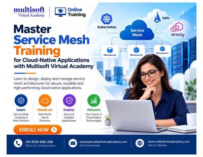 Master Service Mesh Training for Cloud-Native Applications with Multisoft Virtual Academy