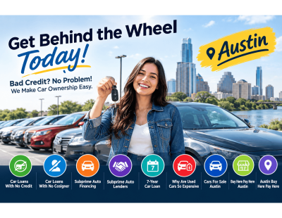 In-House Car Financing | No Cosigner Loans & Subprime Credit
