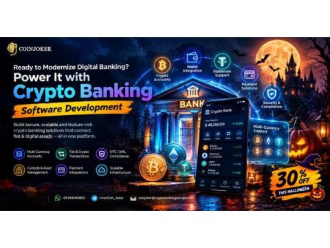 Build Stablecoin-Ready Banking Infrastructure with Crypto Banking Software