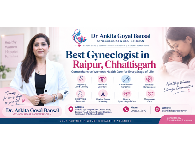Lady gynecologist in Sarguja, Chhattisgarh for Trusted Care