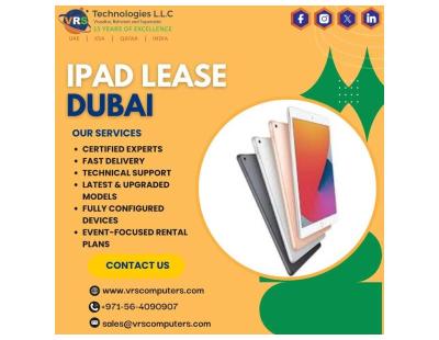 Flexible iPad Lease Dubai for Offices and Remote Teams