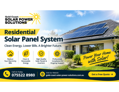 Professional Residential Solar Panel System Installation
