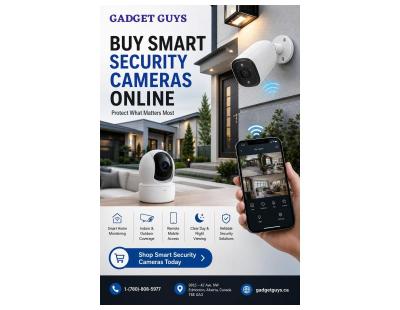 Buy Smart Security Cameras Online Before Your Home Needs One
