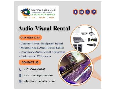What Makes Audio Visual Rental Useful for Large Events?