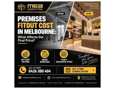 Premises Fitout Cost in Melbourne – Transform Your Commercial Space