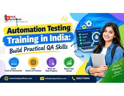 Automation Testing Training in India: Build Practical QA Skills