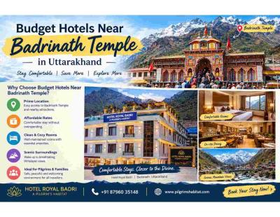 Budget Hotels Near Badrinath Temple in Uttarakhand