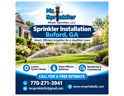 Sprinkler Installation Buford, GA