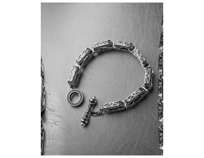 Men's Bracelets in Solid Gold & Sterling Silver