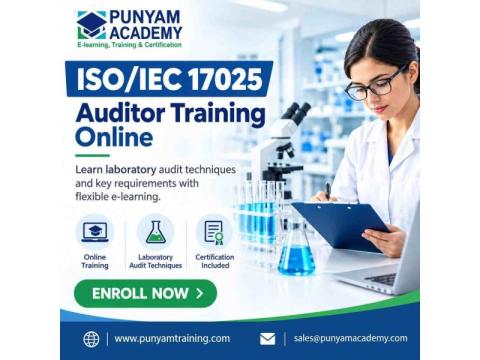 ISO 17025 Auditor Training Online