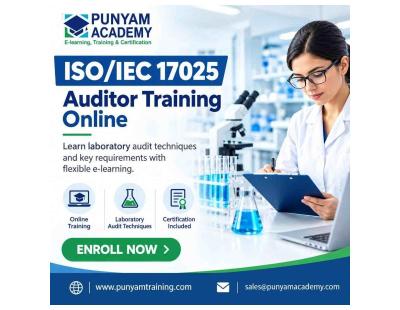 ISO 17025 Internal Auditor Training Online