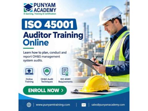ISO 45001  Auditor Training Online