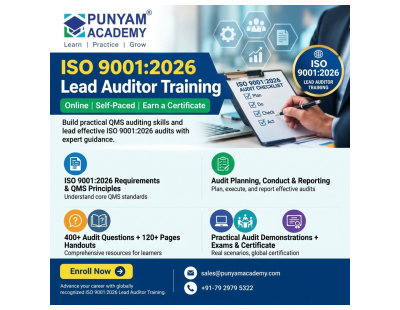 ISO 9001:2026 Lead Auditor Course Online