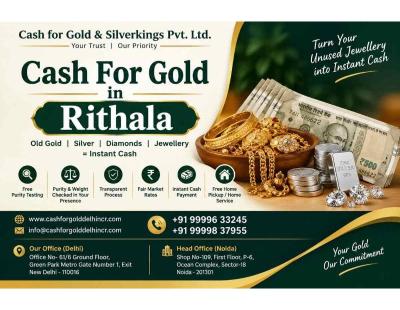 Cash For Gold in Rithala Near You for Quick Cash Need