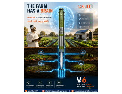 Orbit V6 Submersible Pump – Smart, Energy-Efficient Water Pump