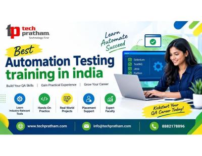 How Can Best Automation Testing Training in India Build Practical QA Skills
