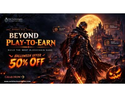 GameFi 2.0 Is Moving Beyond Play-to-Earn — Build the Next Blockchain Game This Halloween
