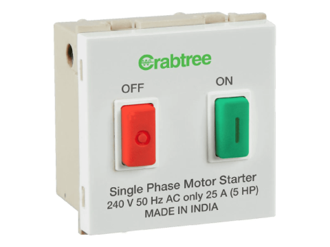 Buy Signia 25A Motor Starter White | Havells