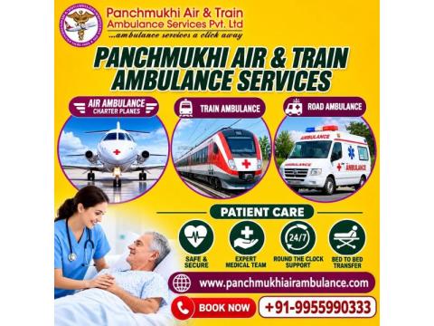 Panchmukhi Air Ambulance in Patna- Convenient Medical Mobility