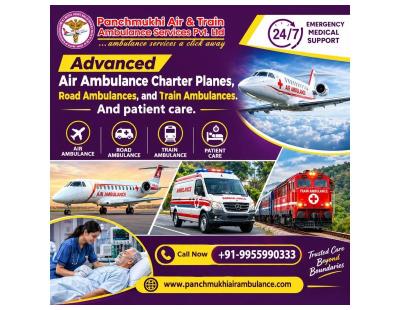 Panchmukhi Hi Tech Air Ambulance in Hyderabad- Timely Hospital Transfer