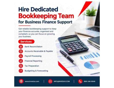 Hire Dedicated Bookkeeping Team for Better Financial Control