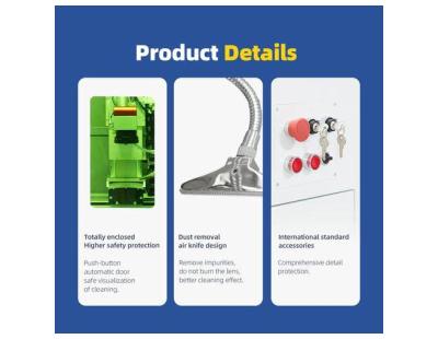 Portable Handheld Laser Cleaning Machine for Efficient Surface Cleaning