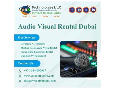 What Are the Benefits of Audio Visual Rental Dubai Today?