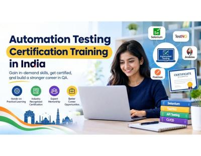Automation Testing Certification Training in India: What Skills Can You Build