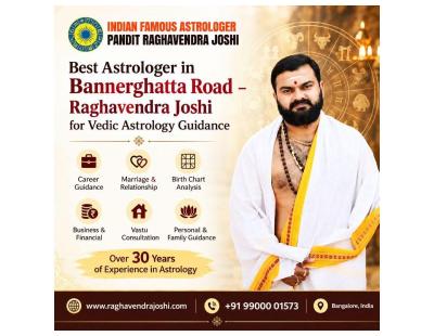 Best Astrologer in Bannerghatta Road – Raghavendra Joshi for Vedic Astrology Guidance