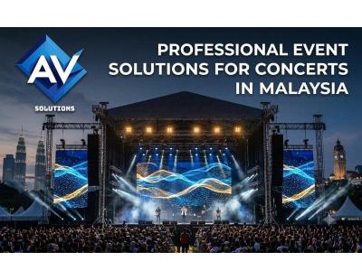Professional Event Solutions for Concerts in Malaysia