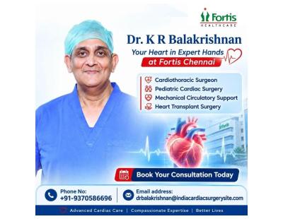 Best cardiac surgeon for heart failure in India