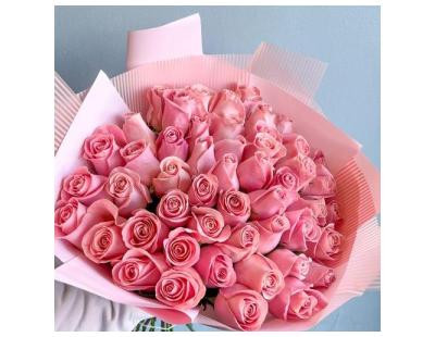 Buy Wrapped Bouquet of Hot Pink Roses for Federal Holiday 2026