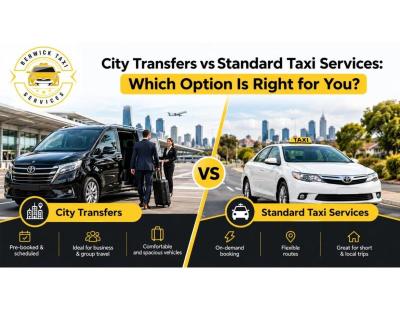 City Taxi Transfers or Standard Taxis: Which Is Better?