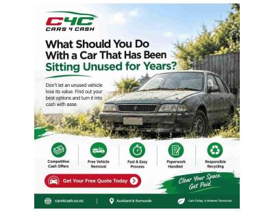 Should You Repair or Sell a Long-Unused Vehicle?