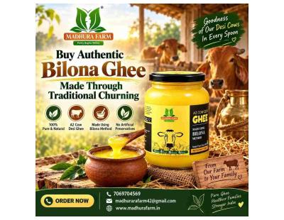 Buy Authentic Bilona Ghee Made Through Traditional Churning