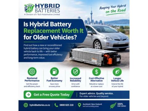 Older Hybrid Battery Replacement: Repair, Recondition or Replace?