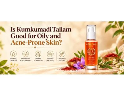 Is Kumkumadi Tailam Good for Oily and Acne-Prone Skin?