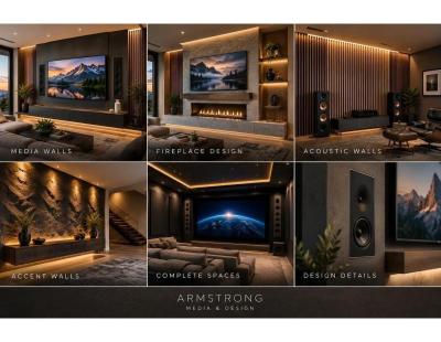 Media Wall Installation Colorado Springs | Armstrong Media Design